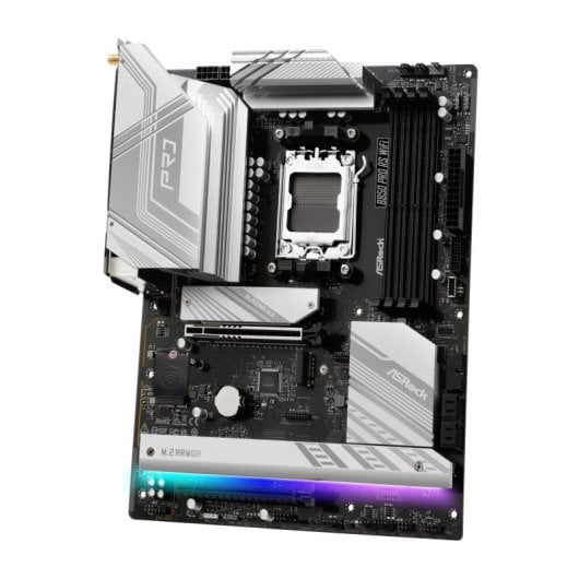 Asrock B850 Pro RS WiFi Motherboard AM5 ATX WiFi 6E PCIe Gen4 Bluetooth