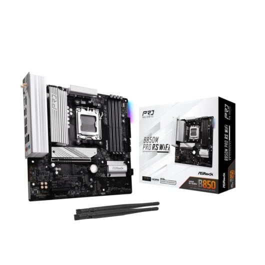 Scheda madre robusta Asrock B850M AM5 Micro ATX Pro Race Sport WiFi DDR5 PCIe 5.0 VRM