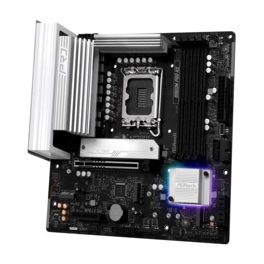 Asrock B860M Pro RS Motherboard Intel B860M LGA 1851 Micro-ATX DDR5