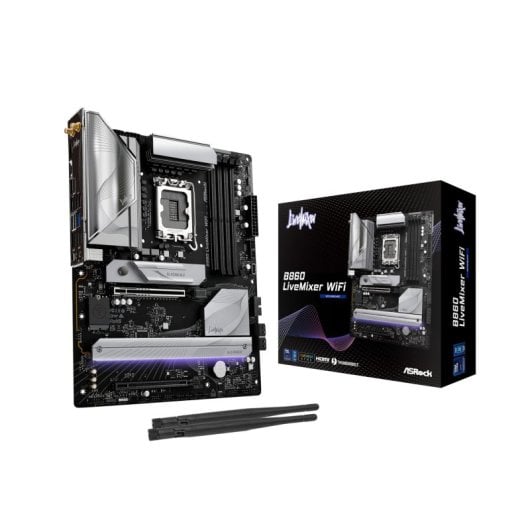 Asrock B860 LiveMixer WiFi Motherboard ATX B860 LGA 1851 DDR5 PCIe 4.0