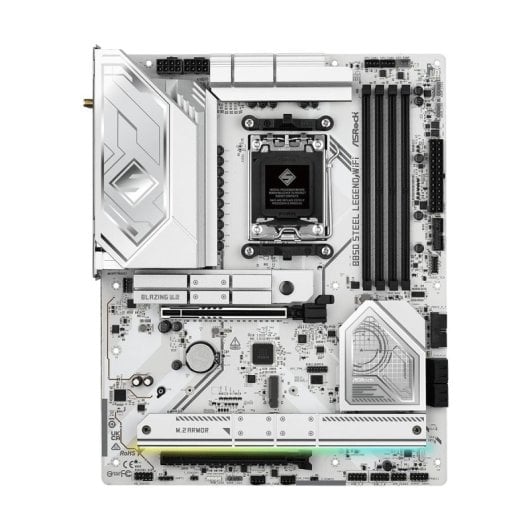 Asrock B850 Steel Legend WiFi Motherboard AMD B850 AM5 ATX DDR5 PCIe 5.0 RAID