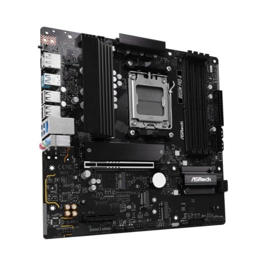Carte mère ASRock B850 Micro ATX AM5 B850M Pro-A PCIe 5.0 DDR5 256 Go USB 3.2 RAID