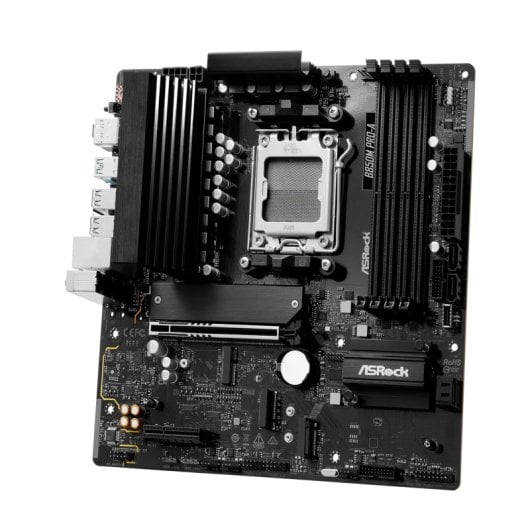 Carte mère ASRock B850 Micro ATX AM5 B850M Pro-A PCIe 5.0 DDR5 256 Go USB 3.2 RAID