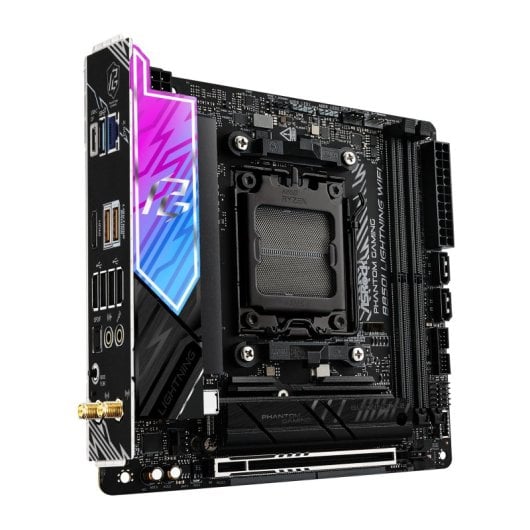 Carte mère Asrock B850 AMD AM5 Mini ITX Phantom Gaming Lightning WiFi
