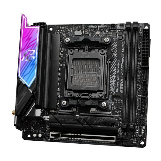 Carte mère Asrock B850 AMD AM5 Mini ITX Phantom Gaming Lightning WiFi