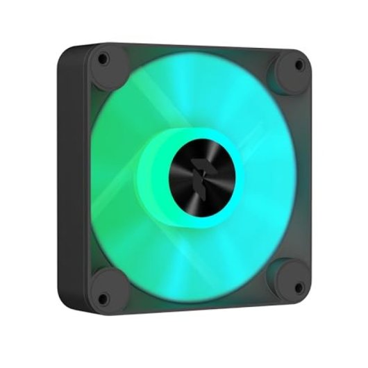 Ventilateur supplémentaire APNX FP1-Q 120 mm PWM ARGB-BK noir, vitesse variable, installation facile