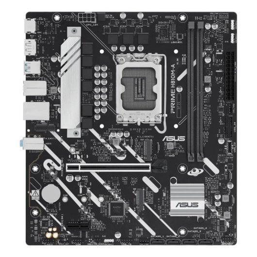 ASUS PRIME H810M-A-CSM Motherboard Micro-ATX Intel H810 LGA1851 DDR5 PCIe 4.0 Gigabit LAN