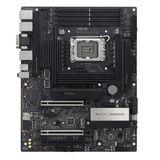 ASUS PRO WS Z890-ACE SE Motherboard ATX LGA1851 Z890 DDR5 Thunderbolt 4 4xM.2