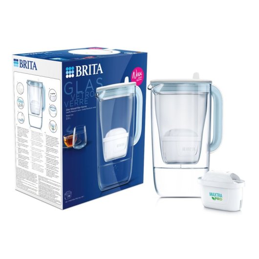Jarro Brita Countertop MX Pro Pure 2.5L Blue/White Maxtra Apto Lavavajillas