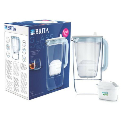Jarro Brita Countertop MX Pro Pure 2.5L Blue/White Maxtra Apto Lavavajillas