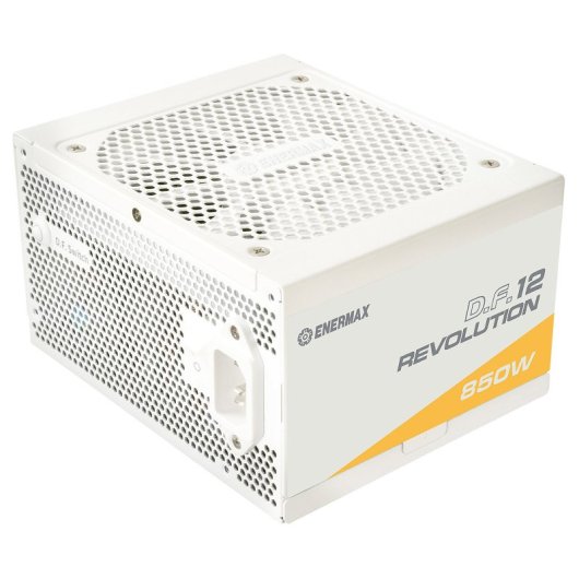 Fuente de Alimentación Enermax 850W 80PLUS Gold Revolution D.F.12 Extras modulares blancas