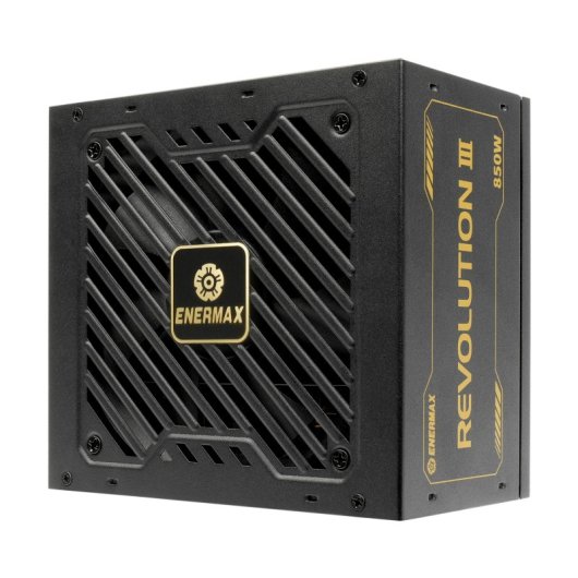 Fuente de Alimentación Enermax 850W 80+ Gold Revolution III Modulares Ventilador Inteligente
