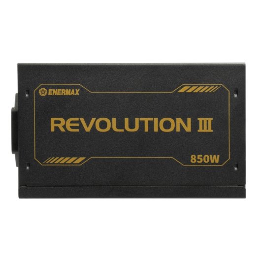 Fuente de Alimentación Enermax 850W 80+ Gold Revolution III Modulares Ventilador Inteligente