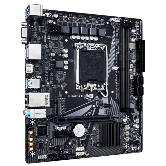 Carte mère Gigabyte H610M LGA1700 Micro-ATX H610M S2H V2 DDR5 PCIe M.2 GbE LAN