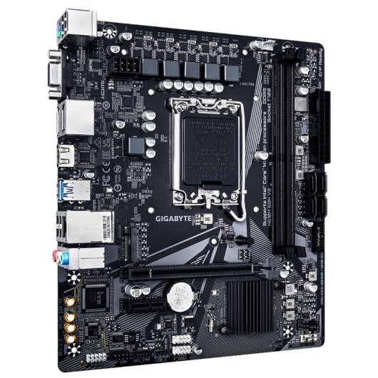 Carte mère Gigabyte H610M LGA1700 Micro-ATX H610M S2H V2 DDR5 PCIe M.2 GbE LAN