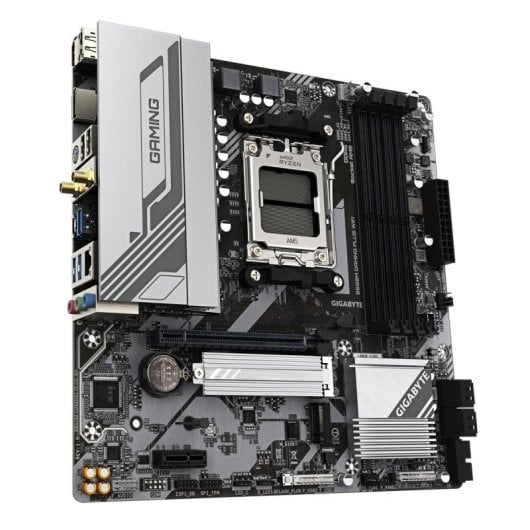 Gigabyte B650M GAMING PLUS WIFI Motherboard Micro-ATX B650 AMD AM5 DDR5 2xM.2 2.5GbE WiFi 6E Bluetooth 5.3
