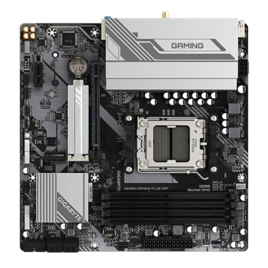 Gigabyte B650M GAMING PLUS WIFI Motherboard Micro-ATX B650 AMD AM5 DDR5 2xM.2 2.5GbE WiFi 6E Bluetooth 5.3