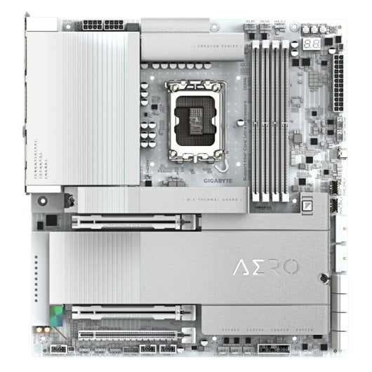 Carte mère Gigabyte Z890 LGA 1851 E-ATX AERO D DDR5 WiFi 7 Thunderbolt 5 10 Gb LAN