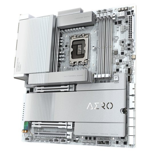 Carte mère Gigabyte Z890 LGA 1851 E-ATX AERO D DDR5 WiFi 7 Thunderbolt 5 10 Gb LAN