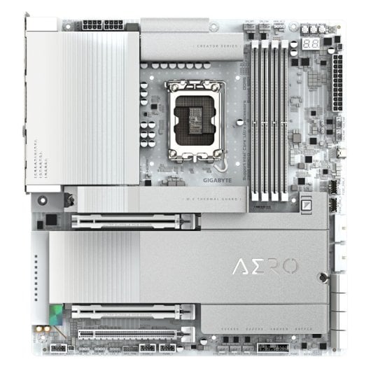 Carte mère Gigabyte Z890 LGA 1851 E-ATX AERO D DDR5 WiFi 7 Thunderbolt 5 10 Gb LAN