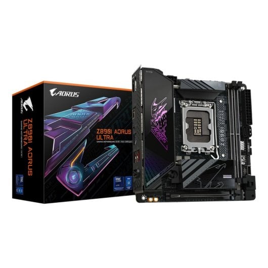 Placa Base Gigabyte Z890I AORUS Ultra Intel Z890 LGA 1851 mini ITX Wi-Fi 7 Thunderbolt 4