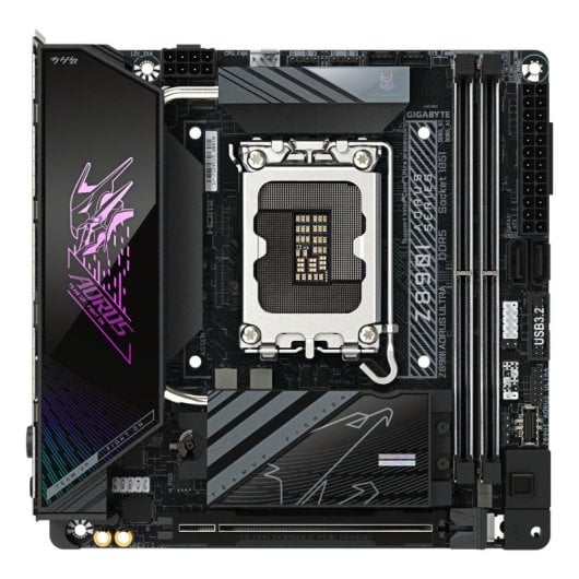 Placa Base Gigabyte Z890I AORUS Ultra Intel Z890 LGA 1851 mini ITX Wi-Fi 7 Thunderbolt 4