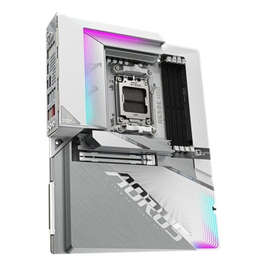 Placa Base GIGABYTE B650E AM5 ATX B650E AORUS STEALTH ICE WiFi 7 PCIe 5.0 DDR5 256GB