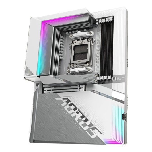 Placa Base GIGABYTE B650E AM5 ATX B650E AORUS STEALTH ICE WiFi 7 PCIe 5.0 DDR5 256GB