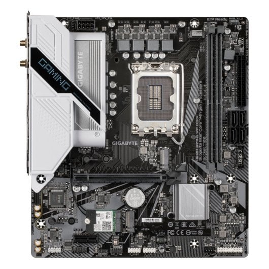 Carte mère Gigabyte H610M Intel H610 LGA1700 Micro ATX H610M GAMING WIFI DDR4 Wi-Fi 5/Bluetooth 5.1