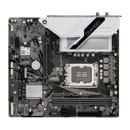 Carte mère Gigabyte H610M Intel H610 LGA1700 Micro ATX H610M GAMING WIFI DDR4 Wi-Fi 5/Bluetooth 5.1