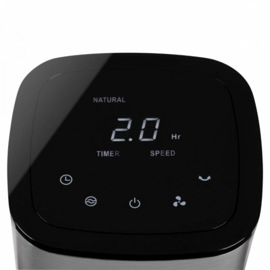 Turmventilator ProfiCook PC-TVL 3068 50W Edelstahl 3 Geschwindigkeiten leise LED Fernbedienung