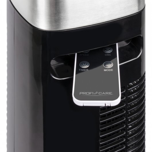Ventilador de torre ProfiCook PC-TVL 3068 50W Inox 3 velocidades controlo LED silencioso
