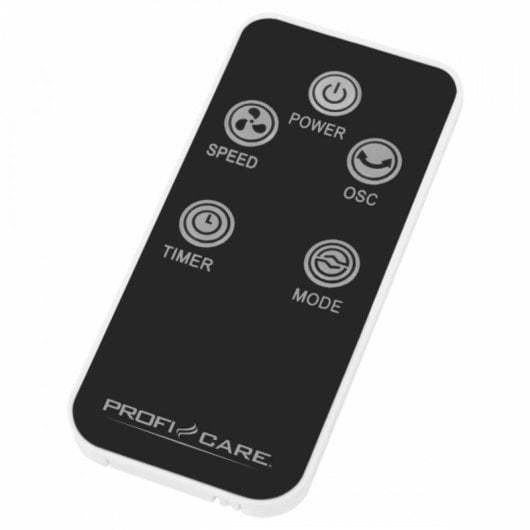 Turmventilator ProfiCook PC-TVL 3068 50W Edelstahl 3 Geschwindigkeiten leise LED Fernbedienung