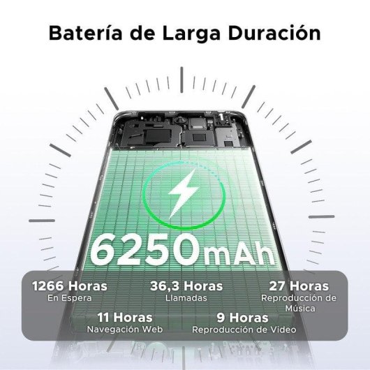 Doogee Note 59 Pro 5G 256GB 8GB 6,75" Noir NFC