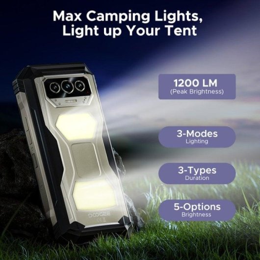 Doogee VMAX S 5G 8GB Schwarz 256GB 6,58" 22.000mAh Akku