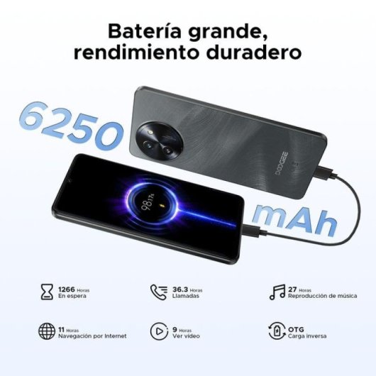 Doogee Note59 Pro Plus 5G 12GB 512GB 6.75" Schwarz