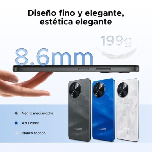 Doogee Note59 Pro+ 36 Go 512 Go 5G Android 15 120 Hz Écran Ultra Batterie NFC