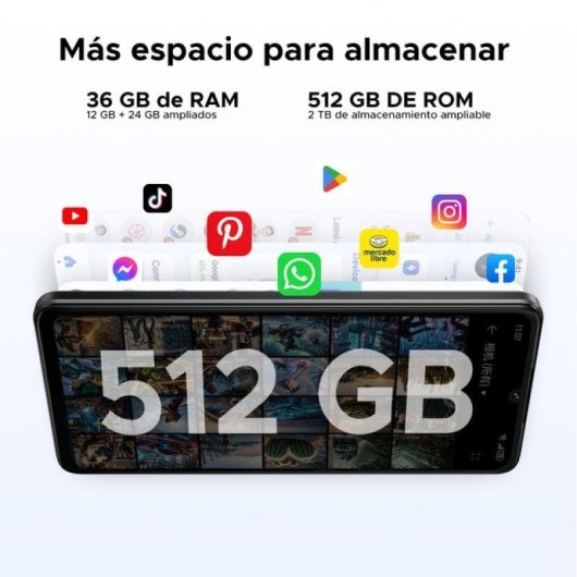 Doogee Note59 Pro Plus 5G 12GB 512GB 6.75" Schwarz