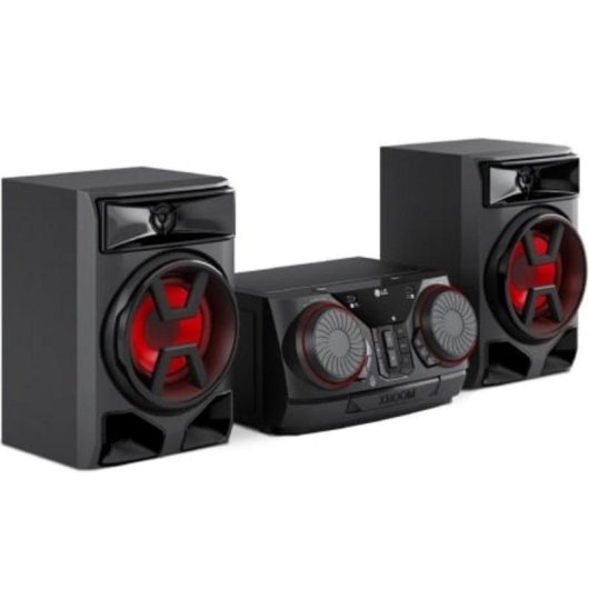 Microset LG CK43N XBOOM 300W RMS Bluetooth USB Aux TV Zwart