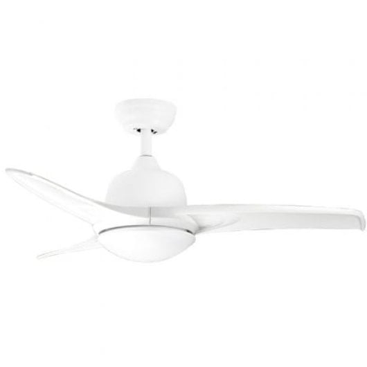 Ventilador de techo Orbegozo CP 126105 Blanco 105cm 3 Aspas 40W 6 Velocidades LED