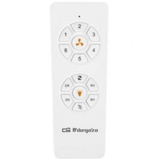 Ventoinha de Teto com Luz Orbegozo CP 140105 35W 105cm 6 Velocidades Pás Retráteis Comando