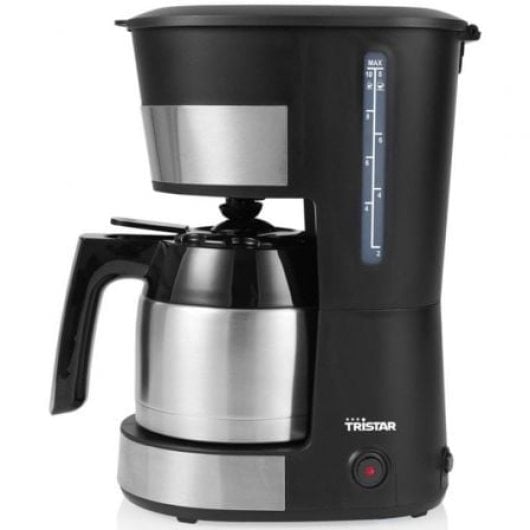 Cafetera de Goteo Tristar CM-1283 1L 900W 10 Tazas Inox Sistema Antigoteo Camping