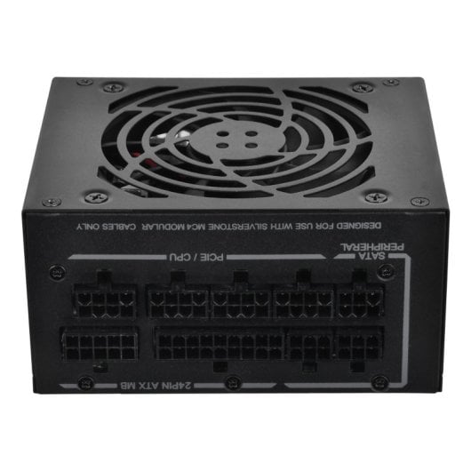 Silverstone 750-W-Netzteil, 80+ Gold-zertifiziert, SX750 Gold, modular, SFX, japanische Kondensatoren