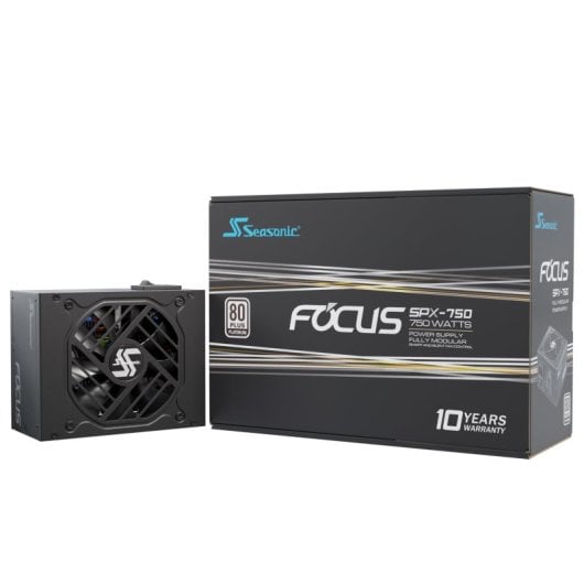 Alimentation Seasonic 750 W 80 PLUS Platinum FOCUS SPX-750 modulaire 4 PCIe Advanced Protection