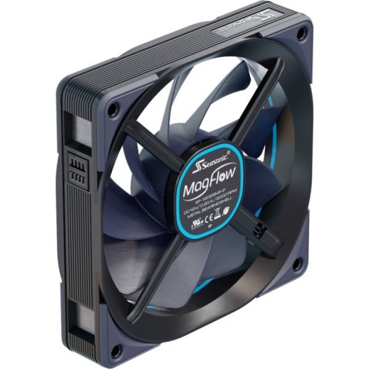 Ventilateur de refroidissement à air Seasonic MagFlow 120 mm MagFlow 1225 PWM haute efficacité silencieux