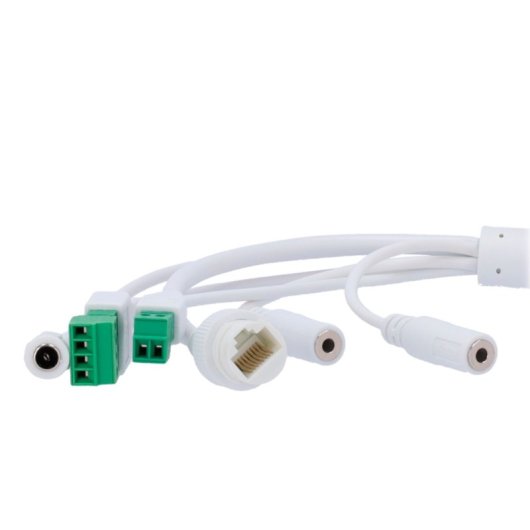 Caméra IP thermique optique double Hikvision DS-2TD1228T-2/QA(B) 256x192 IP67 PoE AI périmétrique