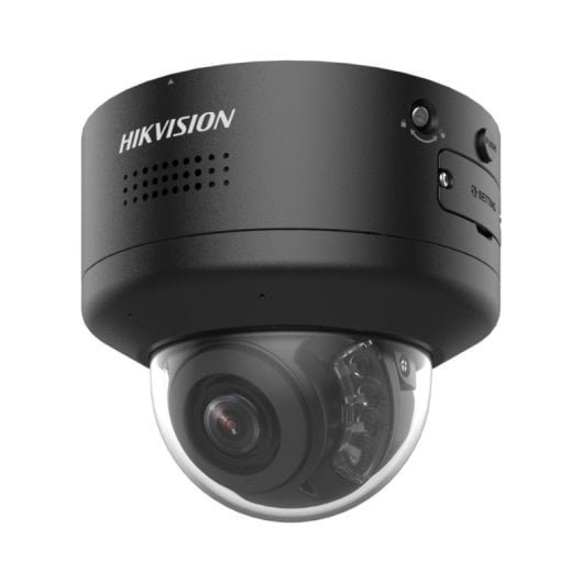 Caméra IP d'extérieur Hikvision DS-2CD2747G2H-LIPTRZS2U/SL(2812)BLK Pro Dome 4MP ColorVu 2,8-12 mm IP67 PoE