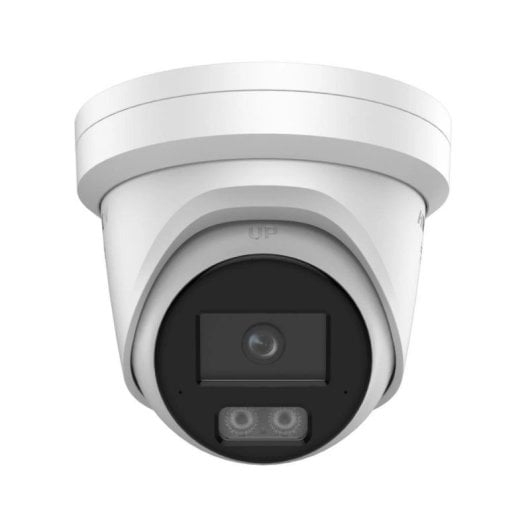 Câmara IP Hikvision DS-2CD2347G3-LIS2UY/SL ColorVu3.0 de 4 MP e microfone duplo de 2,8 mm PoE IP67 para ambientes exteriores