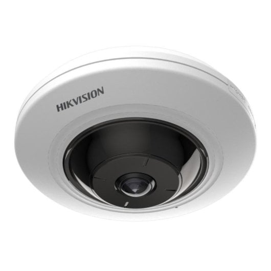 Caméra IP Hikvision DS-2CD2955G0-ISU 5MP fisheye 1,05 mm WDR 120 dB IR 8 m PoE Audio