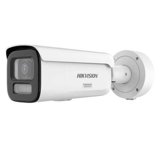 Caméra de sécurité extérieure IP67 Hikvision DS-2CD2687G3-LIZS2UY/SL 8 MP PoE à focale variable ColorVu